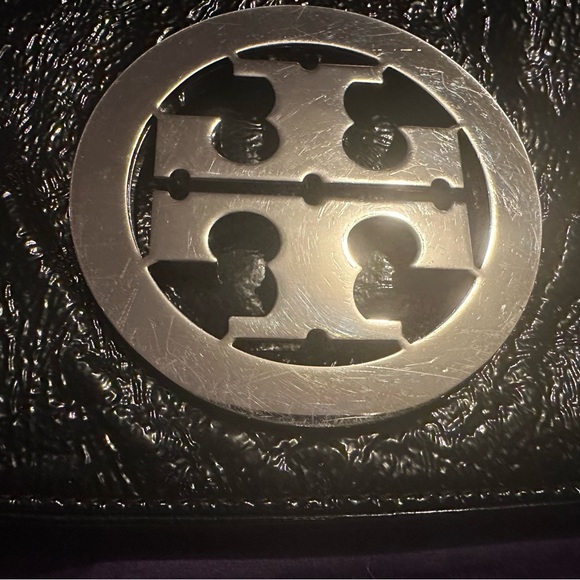 Tory Burch Black Patent Leather Clutch - Picture 5 of 6